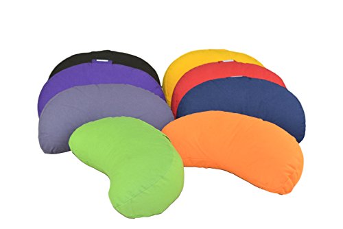 Tvamm-Lifestyle-Half-Moon-Zafu-Yoga-Meditation-Cushion-42-x-20-x-12-cm-filled-with-buckwheat-husk