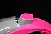 BonaFido Pet Retractable Leash with Waste Bag Holder 2 eGuides One Button Brake and Lock Safety System - 16 Feet No Burn Lead for Pets up to 44 lbs - Pink