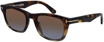 Amazon.com: Tom Ford Sunglasses FT 1085 52U Dark Havana  display picture 1