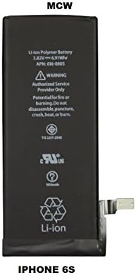 MCW New Zero Cycle 1715mAh OEM Cell Replacement Li-ion Polymer Battery for Apple (iPhone 6S)