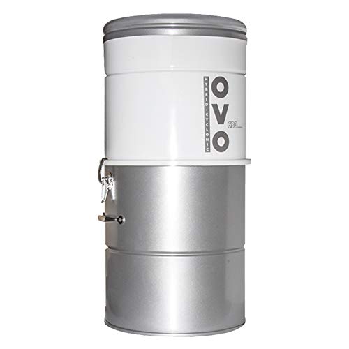 Large Capacity Central Vacuum System - Hybrid Filtration For Air Purification - 25L or 6.6Gal - 630 Airwatts Power Unit - Thumbnail 6