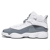 Jordan Boy's 6 Rings (Big Kid) White/Cool