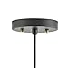 Linea di Liara Andante Black and Gold Farmhouse Pendant Lighting for Kitchen Island Industrial Hanging Light Fixtures Matte Black Pendant Light for Kitchen Sink, LED Bulb Included, UL Listed