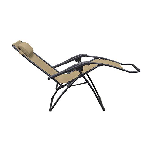 Caravan Sports Infinity Zero Gravity Chair, Beige (Renewed)