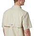 Columbia Men's Blood and Guts III Short-Sleeve Sun Shirt, Waterproof, Fossil, Medium