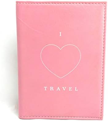 Leeva Enterprise Women's Leather Fancy Passport Cover (Pink)