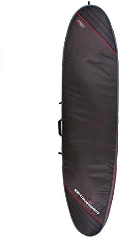 Ocean & Earth Aircon Longboard surfboard bag 10mm 8ft 6 - Black