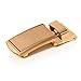 SlideBelts Top Grain Leather Ratchet Belt (Walnut with Gold Buckle, Up to 48