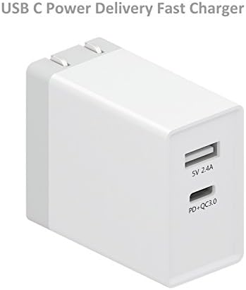 USB C PD Charger , Onlier 30W Type C Power Delivery QC3.0 Fast Charger Adapter for iPhone X/ 8/ 8 Plus, Samsung Galaxy Note 8/ S8/ S8+,Apple Macbook, Nintendo Switch and more