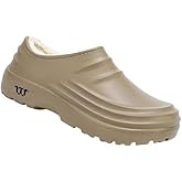 Men's/Women's Plush Lined Waterproof Chef's Shoes, Non-Slip,Anti-Oil, Anti-Odour,Comfortable and Lightweight,Winter Warm Shoes