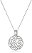 Amazon Collection Sterling Silver Bali Filigree Round Necklace, 18