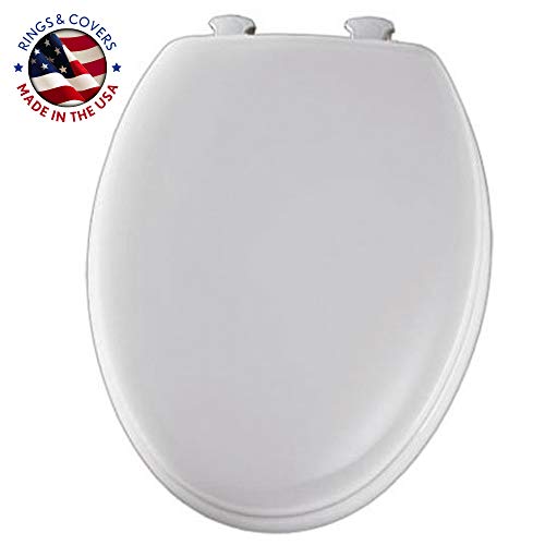 Mayfair Molded Wood Toilet Seat with EasyClean & Change Hinges