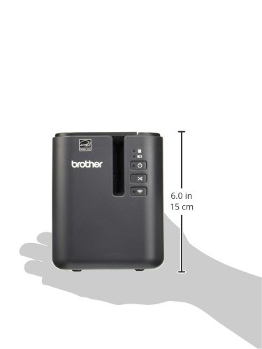 Brother P-Touch PT-P950NW Industrial Network Laminate Label Printer, Up to 36 mm Labels, Standard USB 2.0 and Serial, Ethernet, Built-in Wi-Fi®, Optional Bluetooth®,Black