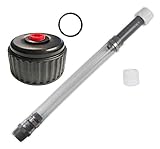 Deluxe Filler Hose & Cap Kit for VP Racing Fuels Jugs W/extra O-Ring and Hose Cap.