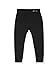 Boody Women's Slim FIt Crop Leggings - Seamless Workout Leggings for Women - Mid-Rise Athletic Gym Yoga Pants, 80% Viscose Made from Bamboo for All-Day Comfort - Black, Large