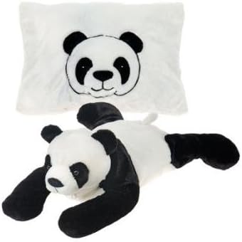 Amazon Com 18 Panda Peek A Boo Pillow Case Pack 6 Toys Games