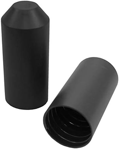 Heat Shrink end Cap 35,0 -> 16,0mm ; Length: 83mm ; Shrink endcap Black, 1x, 35,0mm - 16,0mm