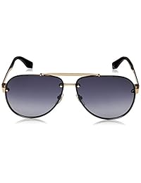 Marc Jacobs Marc 317   S 2F7 9O - Gafas de sol de aviador (metal dorado, lentes degradadas), color gris oscuro