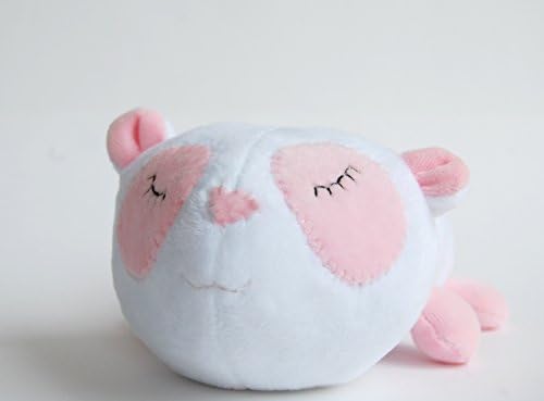 PINK stuffed panda, gift for baby girl, baby girl shower, infant girl, baby shower gift, newborn panda, stuffed animal, plush toy, plush panda bear, cuddle toy boy and girl