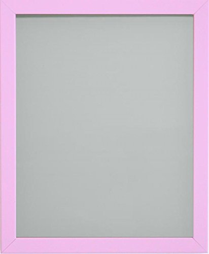 Frame Company Photo Frame, Wood Baby Pink, 8x8 inch - fitted with glass