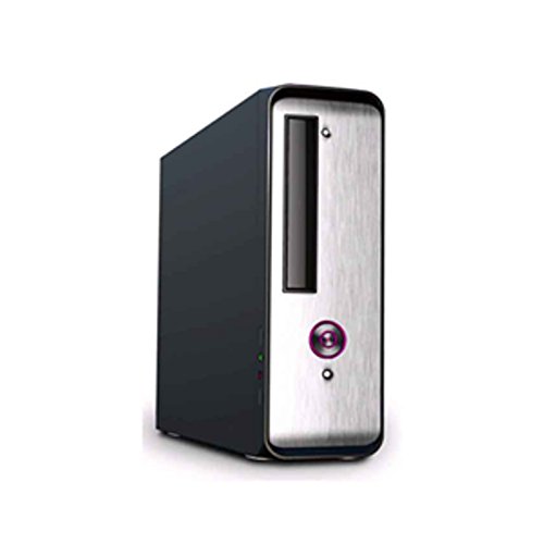 New Ultra Slim Micro Atx Case with 525w Psu Silver/black