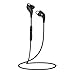 BFOX Bluetooth Headphones With Super Batteries Playing Time Last Over 9 Hours HD Stereo Bluetooth Earbuds Wireless Sport Headphones With Mic Bluetooth V4.1 Wireless Headset For Gym Running(Black)