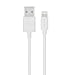 [Apple MFi Certified] Lightning to USB Cable - Durable Extra Long 6ft (1.8m) Length with Slim Connector Head for iPhone, iPad & iPhone (White) by Chromo Inc