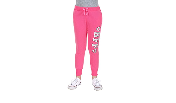 Amazon Com S W A K Girl S Fashion Sweat Pants With Bff Graphic Print 5 6 Pink Clothing
