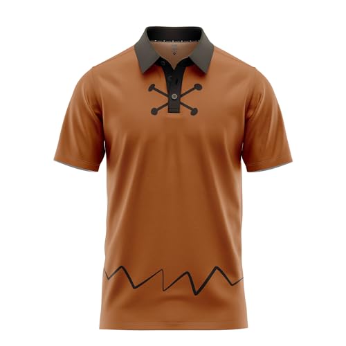 Golf Polo Shirt Fun Retro Inspired Performance