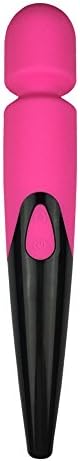 HUSOAR Waterproof Therapeutic Wand 10X Multi-Speed Wireless Power Wand Massager For Muscle Aches