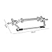 Front Wheel Axle Upright Front Bridge for 1/14 Tractor Truck RC Climber Trailerthumb 2