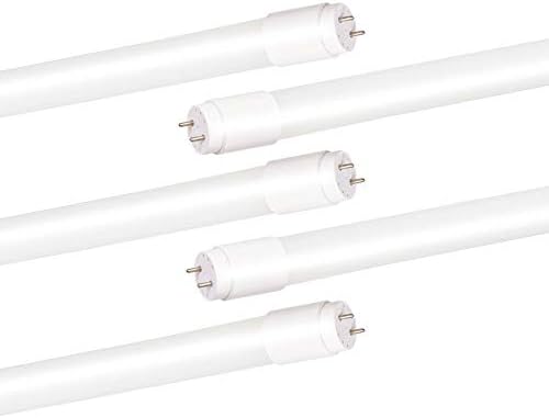 Amazon Led蛍光灯 w形 60cm Led蛍光灯 直管w 2700k 3000k 電球色 直管led照明ライト グロー式対応 G13 T8 Led直管 5本入り Zycylighting ホーム キッチン 通販