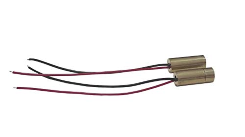 5mW 650nm Red Laser Diode Cross Module 2 Pack (Red Cross)