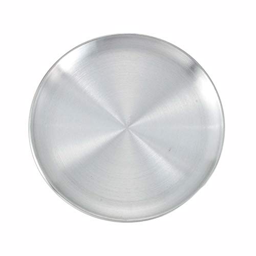Winco Aluminum Coupe Style Pizza Tray, 8 inch - 1 each.