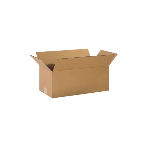 Aviditi 20108 Single-Wall Long Corrugated Box, 20