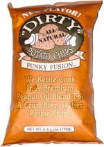 Funky Fusion Dirty Potato Chips 5 oz