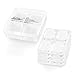 Eastar Moon Gels for Drums 16 Pieces Drum Gel Pads Drum Gel Dampeners Electric Drum Pad Mute Clear for Drum Tone Control (EAC-003)
