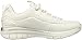 Skechers Sport Women's Synergy 2.0 Fashion Sneaker, White/Silver, 8 M US
