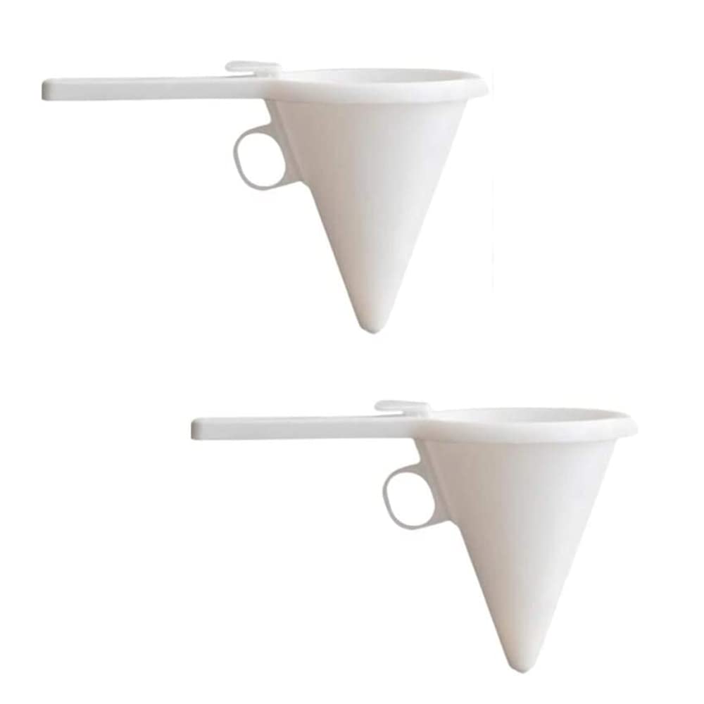 Photo 1 of 2 Pcs Adjustable Icing Candy Funnel,Cream Dispenser Pastry Tools for Kitchen & Home