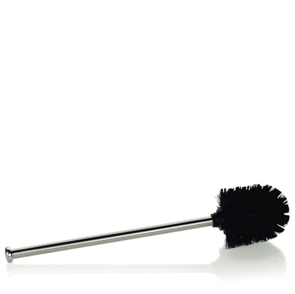 Kela "Limbio WC-Brush, Stainless-Steel, Black, 8.5 x 35.5 cm