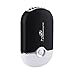 Welltop® Mini Personal Fan Portable USB Rechargeable Mini Bladeless Handheld Air Conditioning Fan Bladeless Portable Refrigeration Fans with Stand Sports Cooling Fan (Black)