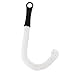 True Decanter and Growler Brush Multipurpose Glassware Cleaner, No-Scratch High-Tensile Foam Reusable Cleaning Accessory with Ergonomic Handle, White