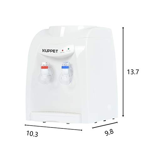KUPPET Countertop Water Cooler Dispenser35 Gallon Hot & Cold Water