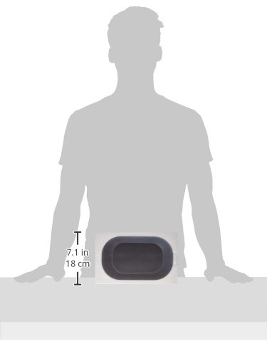 Kruuse Buster Incredibowl, Large/68 oz, Dark Gray