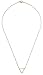 SPUNKYsoul Triangle Necklace Collection (Small Gold)