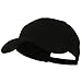 New Big Size Deluxe Cotton Cap - Black (For Big Head)
