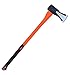 TABOR TOOLS Splitting Axe, Wood Splitting Maul with Strong Fiberglass Handle and Anti-Slip Grip. J55A. (Splitting Maul, 32