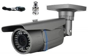 CMVision CM-F9978 Sony Effio-E 700TVL with OSD Menu 42pc LED Waterproof Indoor/Outdoor IR Camera 2.8-12mm lens with FREE Mounting Bracket and 1A 12V DC Power Adaptor , RCA to BNC Connector