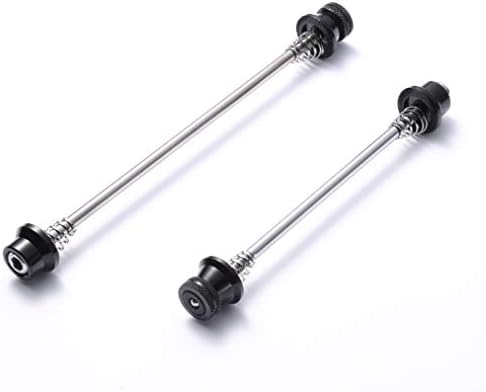 wileoone Hex Locking Skewer M5 Hex Head Anti Theft Quick Release Secure Lock Skewers Set Cycling Wheels Locking