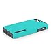 iPhone SE 5S 5 Case, Incipio iPhone SE 5S 5 Case DualPro Shockproof Hard Shell Hybrid Rugged Dual Layer Protective Outer Shell Shock and Impact Absorption Cover - Turquoise/Charcoal